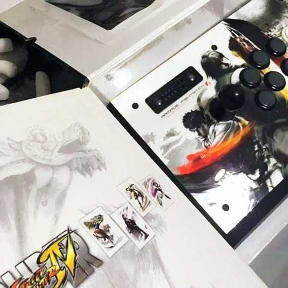 * RARE * MAD CATZ PS3 STREET FIGHTER IV ARCADE FIGHTSTICK TOURNAMENT EDITION S - Picture 6 of 13